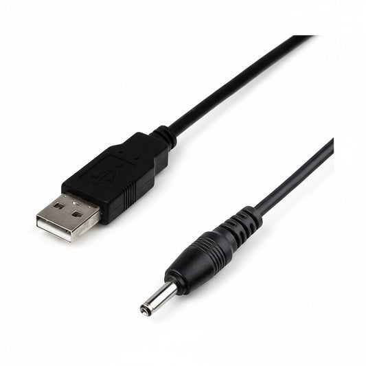 Cabo de Força WLW-DC35 USB Macho para Plug 3.5 mm P2 DC Power – 50 cm