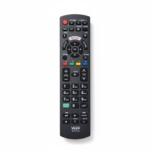 Controle Remoto Compatível para Smart TV Panasonic Viera – Modelo WLW-011A com Funções Completas e Substituição Perfeita do Controle Original