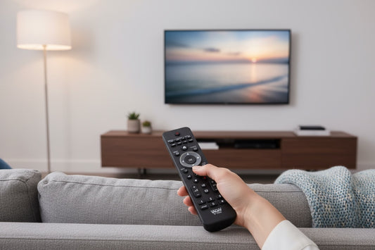 Controle Remoto WLW-7445 Compatível com TVs Philips Série 7000 – Modelos 42PFL7404D, 52PFL7404D, 32PFL3805D/78, 40PFL5605D/78, 46PFL6605D/78, 32PFL5604D, 42PFL5604D e 47PFL5604D – Substituto de Alta Qualidade