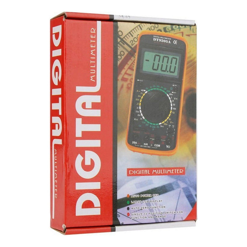 Multímetro Digital Com Capacímetro Modelo 9205a