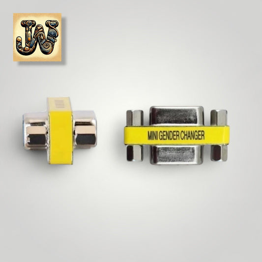 Adaptadores de Emenda Serial RS232 DB9 – Fêmea x Fêmea