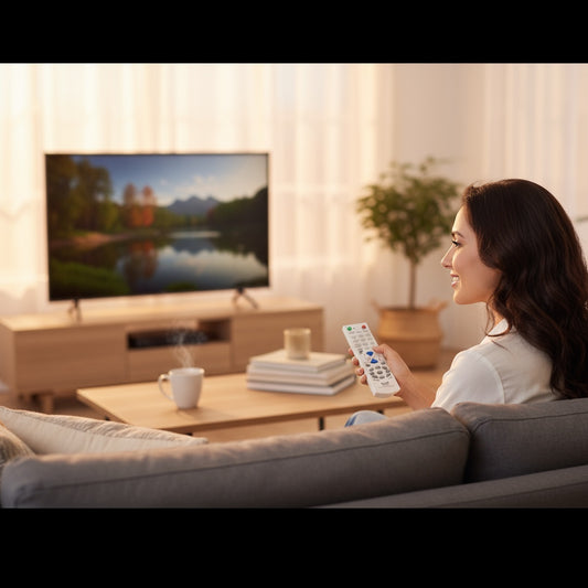 Controle Remoto Universal WLW-620 para TV de Tubo – Compatível com Diversas Marcas Antigas (Philips, LG, Semp Toshiba, Panasonic, AOC, CCE) – Pronto para Uso, Não Requer Programação