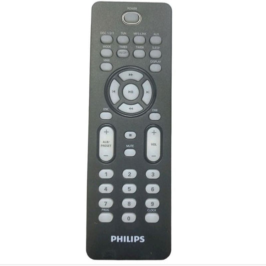 Controle Remoto WLW-7021 Compatível com Som Philips FWM397, FWM417, FWM582, FWM592, FWM593, FWM986 e FWM997 – Substituto de Alta Qualidade, Pronto para Uso