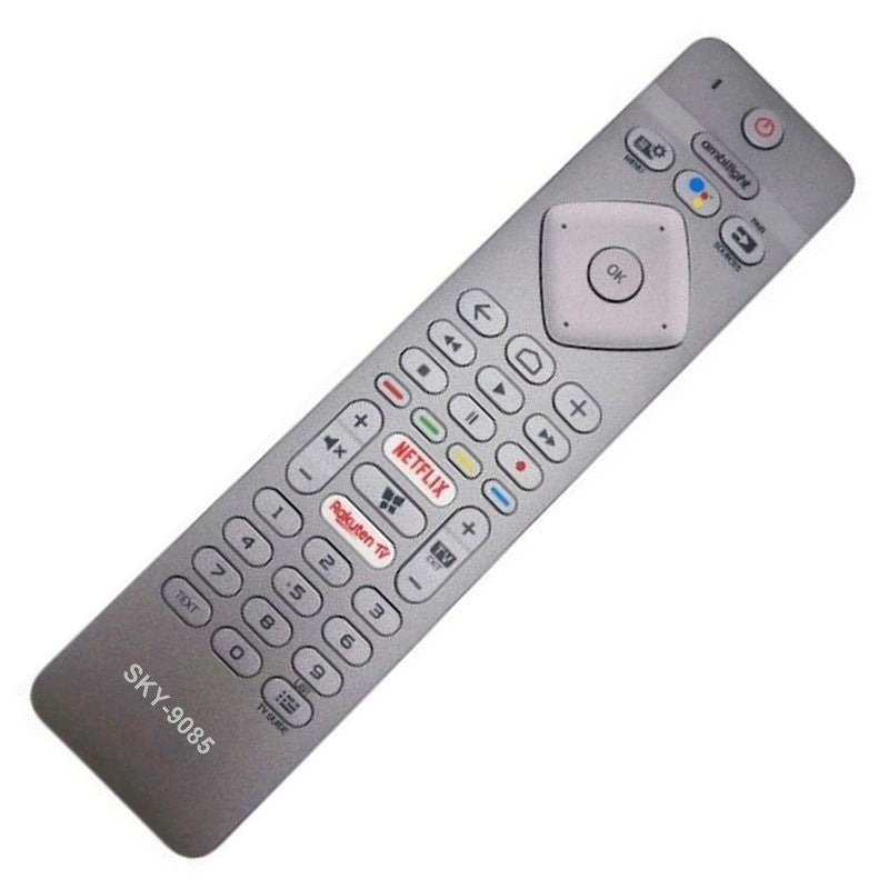 Controle Remoto WLW-9085 Compatível com TV Philips Netflix / Rakuten 398GM10BEPHN0012PH