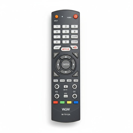 Controle Remoto WLW-7012 Compatível com TV Semp Toshiba – Modelos FBG7010 / LE7011 / VC-A8033