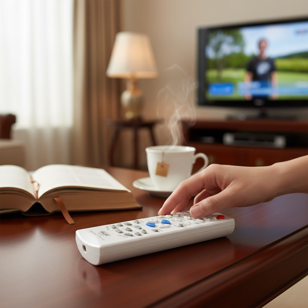 Controle Remoto Universal WLW-620 para TV de Tubo – Compatível com Diversas Marcas Antigas (Philips, LG, Semp Toshiba, Panasonic, AOC, CCE) – Pronto para Uso, Não Requer Programação