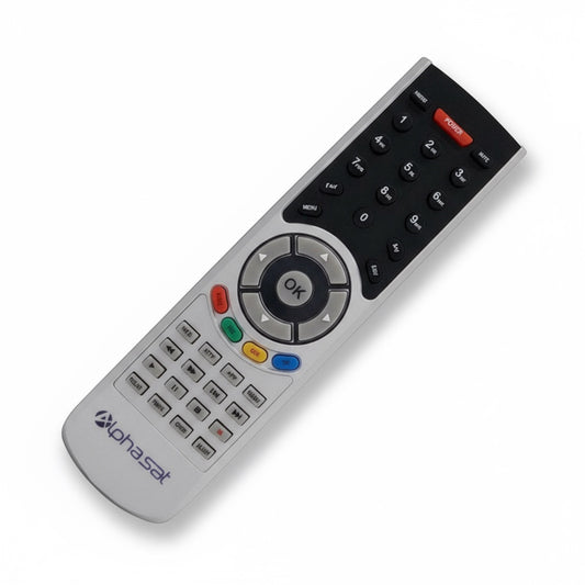 Controle Remoto WLW-7748 Compatível com Receptores Alphasat TX HD e TX KVM – Substituto de Alta Qualidade, Fácil de Usar e com Todas as Funções Originais