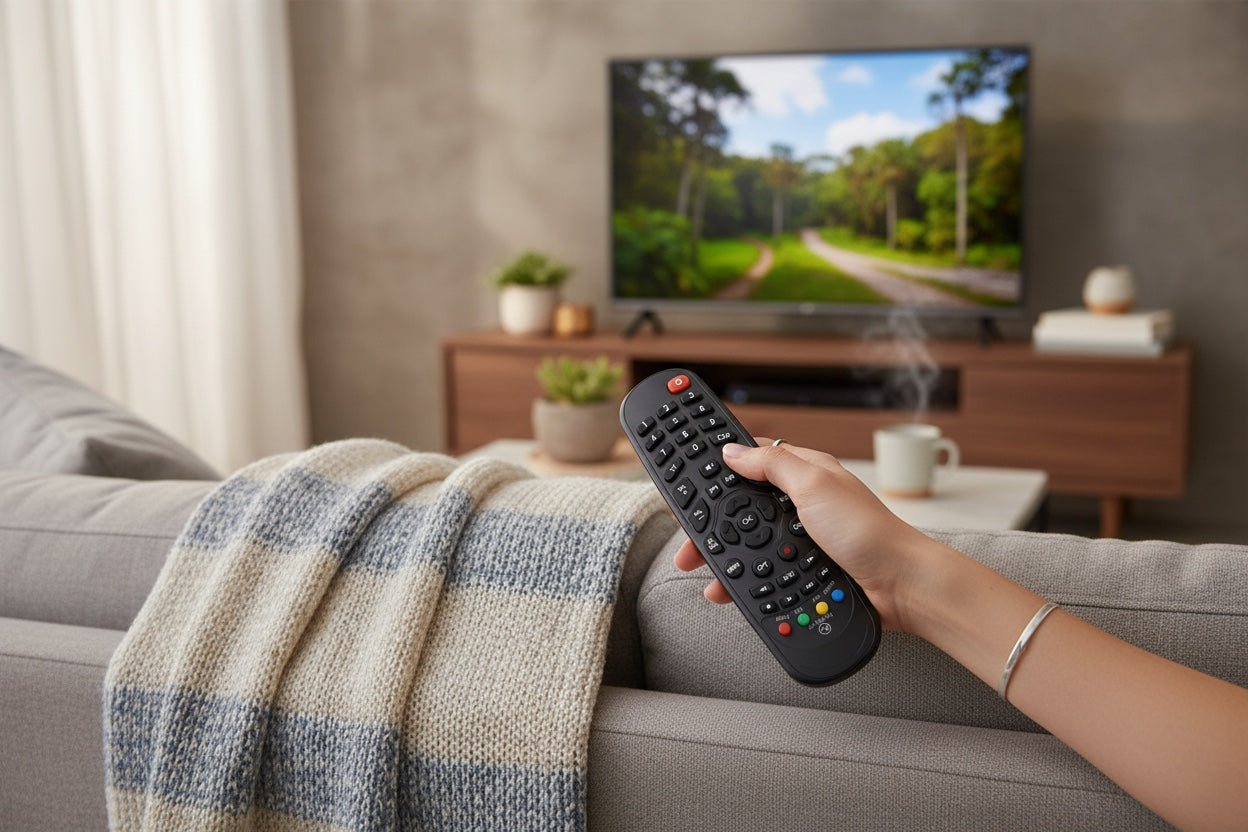 Controle Remoto WLW-9046 Compatível com Duosat Joy HD – Substituto Perfeito, Fácil de Usar, Sinal IR Estável e Teclas de Alta Sensibilidade para Receptores Duosat