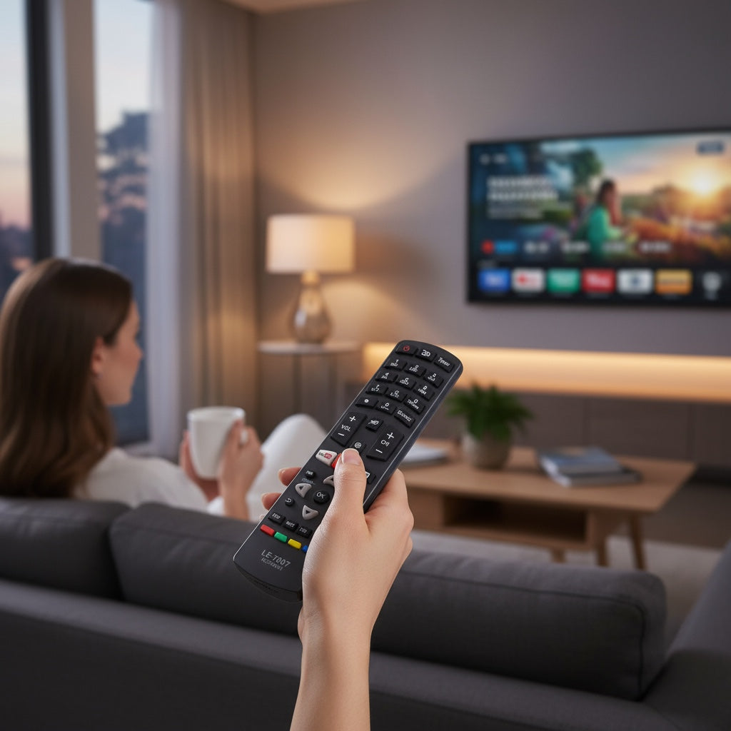 Controle Remoto WLW-7007 Compatível com Smart TV Philco – Substitui RC3100R01, RC3100L02, RC3100L03 – Funciona em PH39F33DSG, PH58E30DSG, PH55M, PH46M, PH43M e Diversas Versões