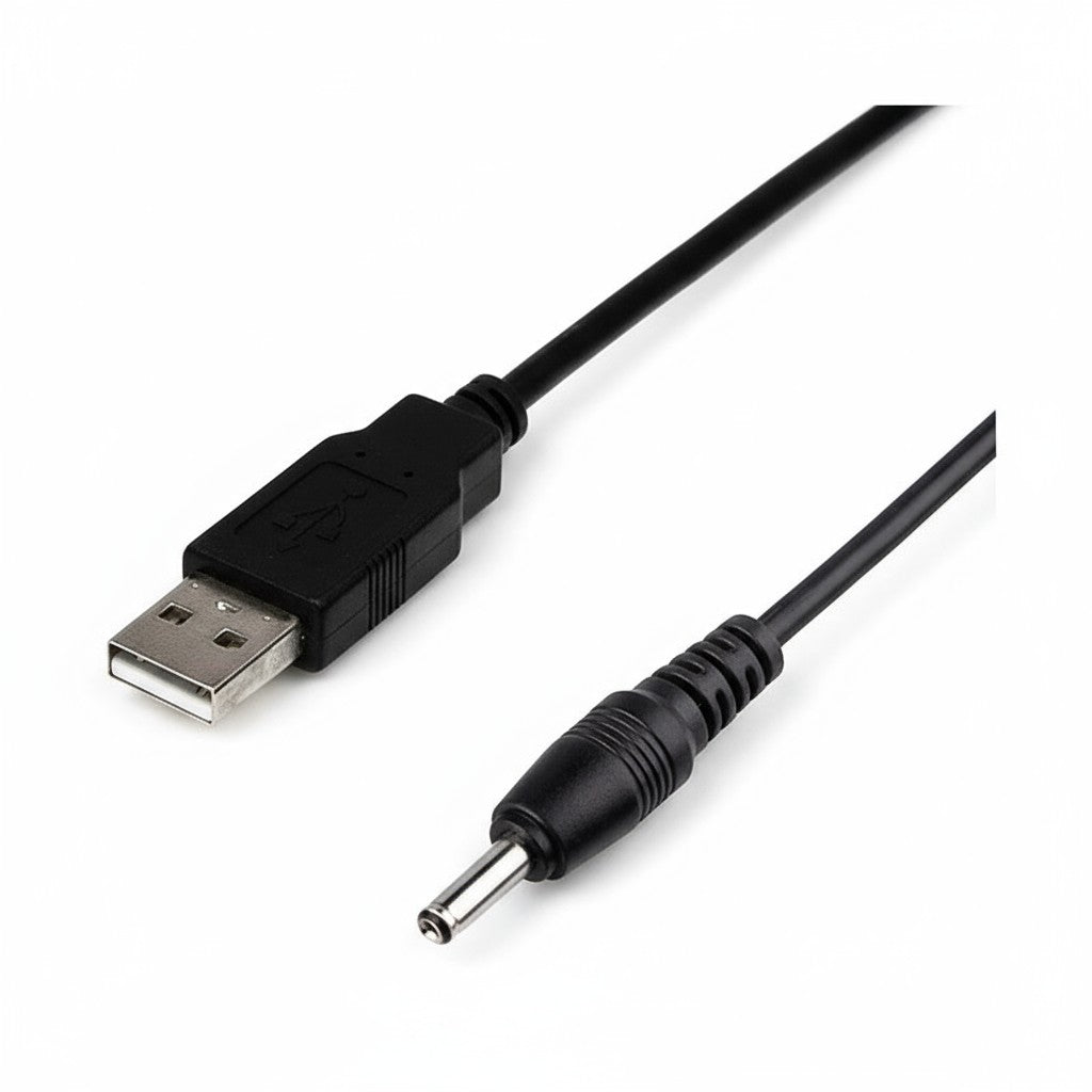 Cabo de Força WLW-DC35 USB Macho para Plug 3.5 mm P2 DC Power – 50 cm