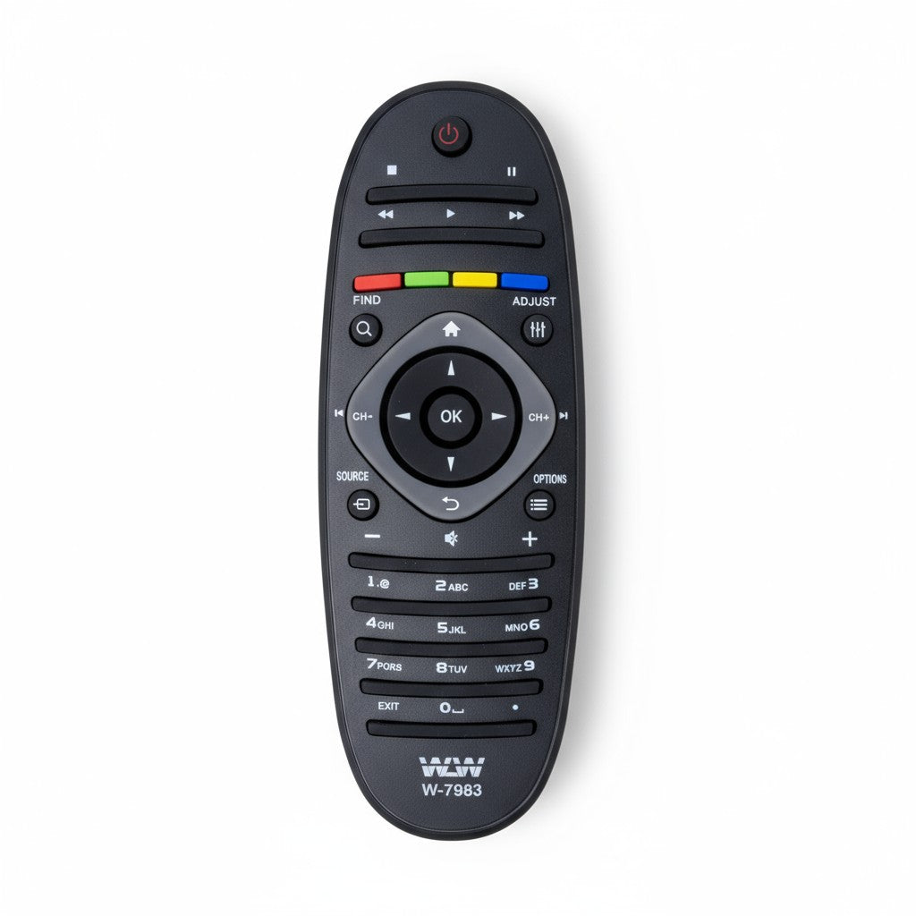 Controle Remoto WLW-7983 Compatível com TV Philips 39PFL / 42″ – IR 433 MHz