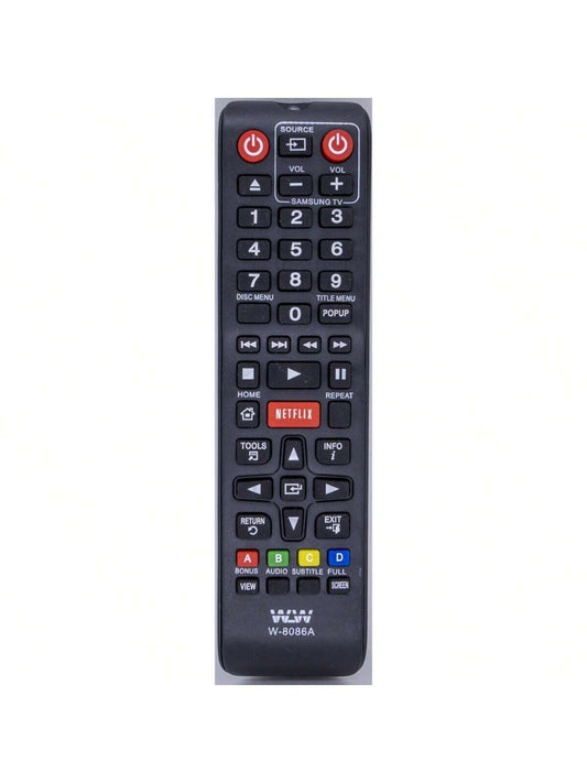 Controle Remoto 7488 Compatível para Blu-ray Samsung – Substitui AK59-00149A e AK59-00153A – Modelos BD-P1400, BD-P1600, BD-E5500, BD-F5500, BD-H5500 e Outros