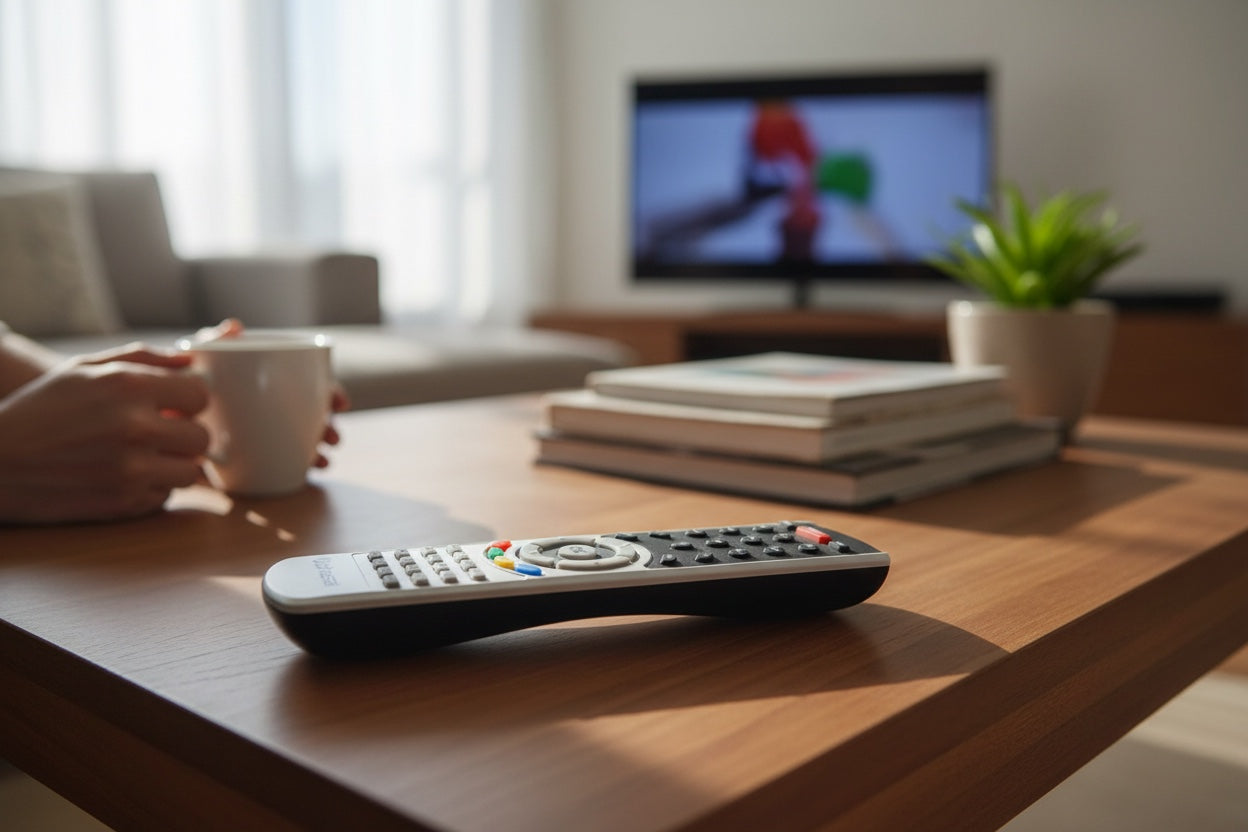 Controle Remoto WLW-7748 Compatível com Receptores Alphasat TX HD e TX KVM – Substituto de Alta Qualidade, Fácil de Usar e com Todas as Funções Originais