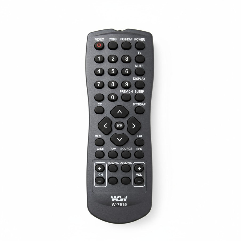 Controle Remoto WLW-7615 / W-7615 – Compatível com TV LCD AOC