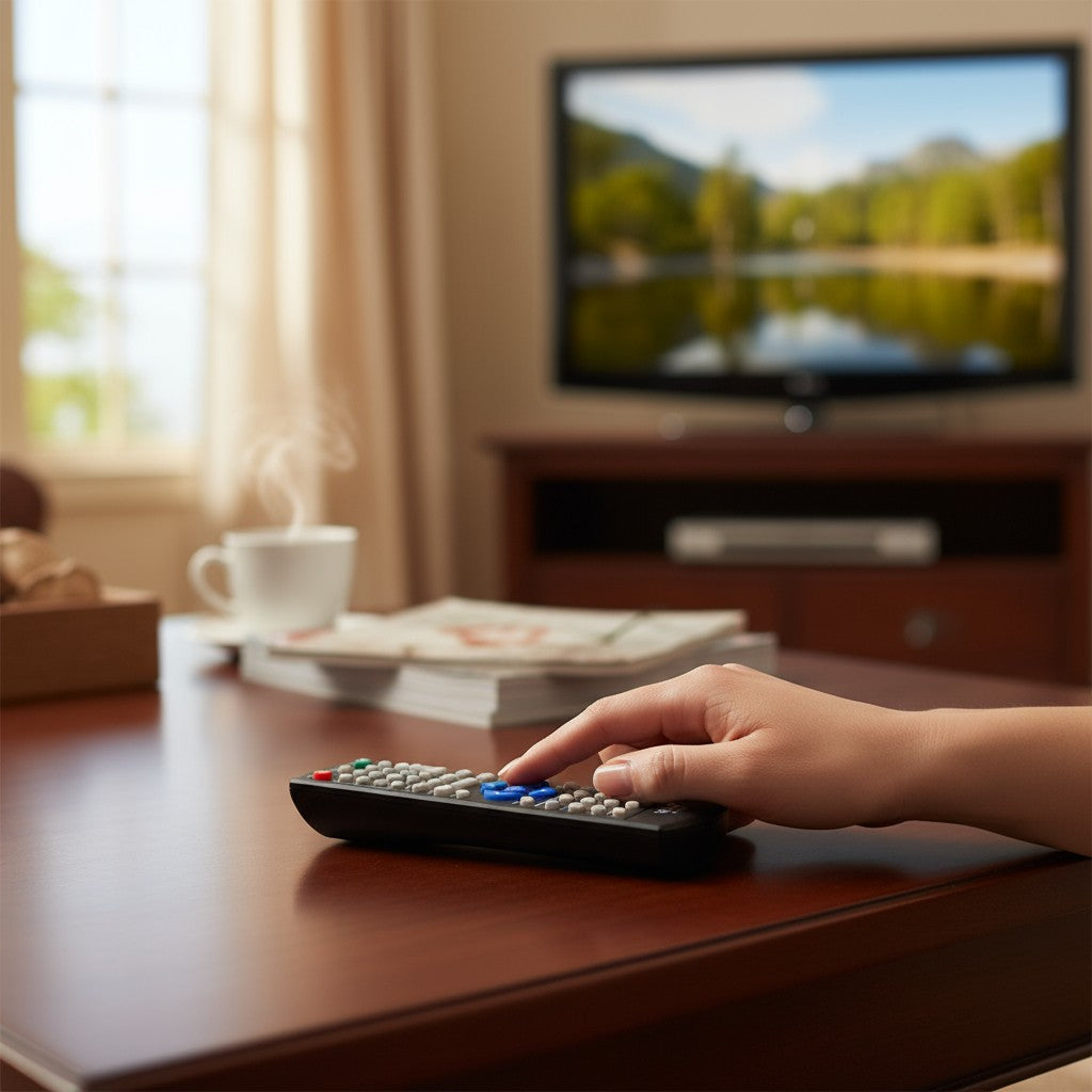 Controle Remoto WLW-7917 Compatível com DVD Tectoy – Substituto do Modelo Original