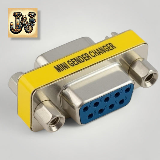 Adaptadores de Emenda Serial RS232 DB9 – Fêmea x Fêmea
