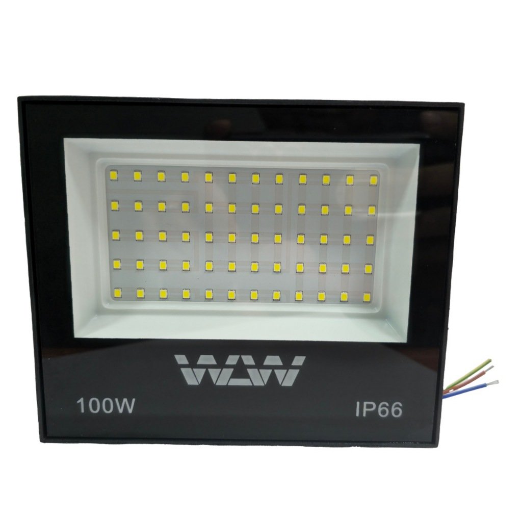 Refletor Holofote Led 100w  Smd Branco Frio Bivolt