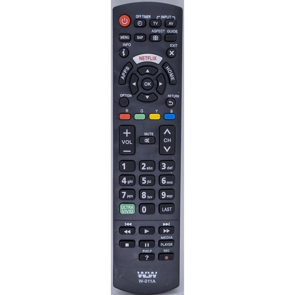 Controle Remoto Compatível para Smart TV Panasonic Viera – Modelo WLW-011A com Funções Completas e Substituição Perfeita do Controle Original