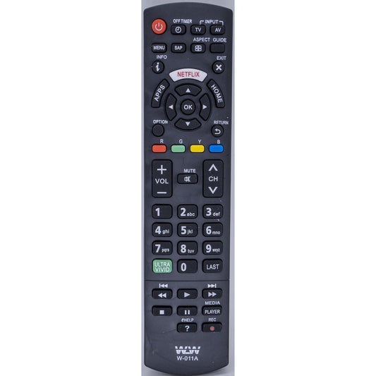 Controle Remoto Compatível para Smart TV Panasonic Viera – Modelo WLW-011A com Funções Completas e Substituição Perfeita do Controle Original