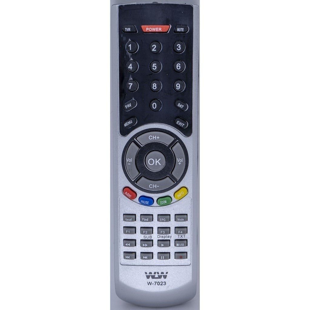 Controle Remoto WLW-7023 Compatível com Receptores Freesky – Modelos Miuibox GT, Freeduo X, Freesky Max + Hi-Fi, Duo Max, Freesky F1, Freeduo X+, La Roca e Duo Max HD – Substituto de Alta Qualidade e Fácil de Usar