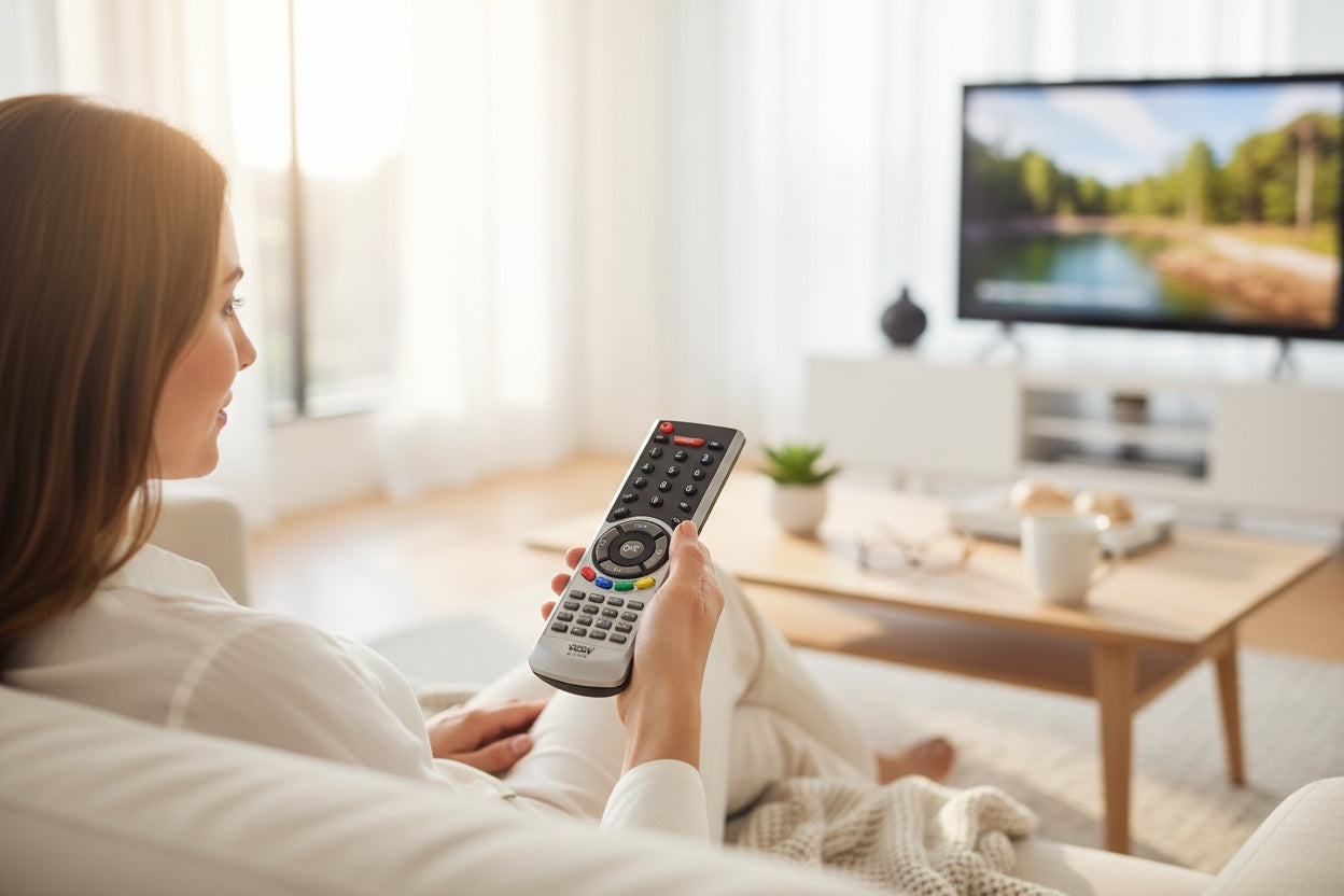 Controle Remoto WLW-7023 Compatível com Receptores Freesky – Modelos Miuibox GT, Freeduo X, Freesky Max + Hi-Fi, Duo Max, Freesky F1, Freeduo X+, La Roca e Duo Max HD – Substituto de Alta Qualidade e Fácil de Usar