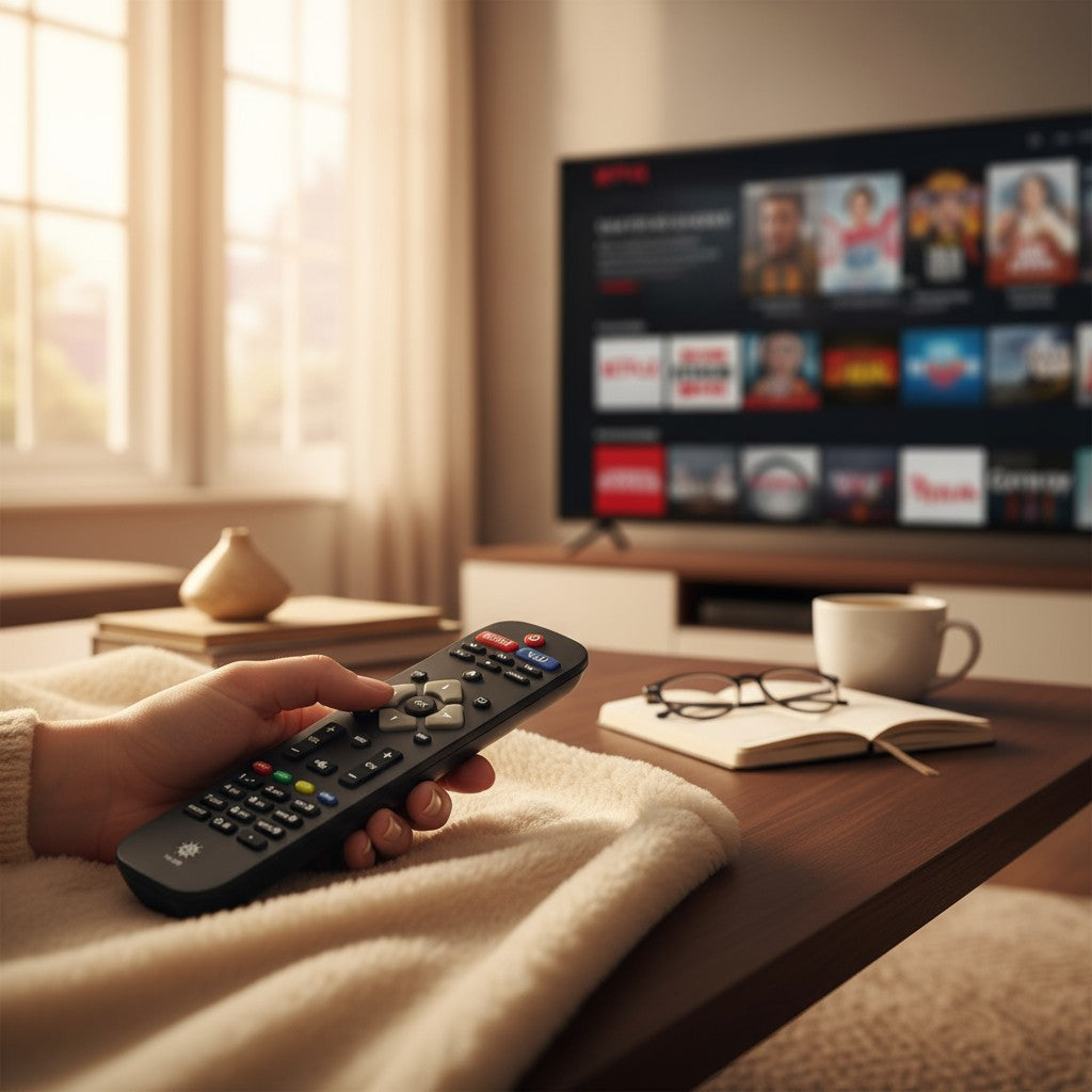 Controle Remoto WLW-07A Compatível com Smart TV Philips 75PFL6621 / 55PFL7900 / 65PFL8900