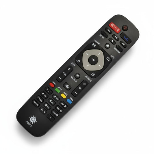 Controle Remoto WLW-132A Compatível com TVs Philips Smart – Modelos 40PFG5100/78, 43PFG5100/78, 55PFG5100/78, 32PFL4017G/78 e Outros