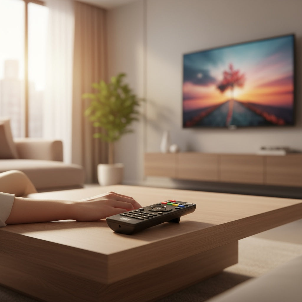 Controle Remoto Universal para TV Box 7490 – Compatível com Diversos Modelos Android – Design Moderno, Botões Rápidos e Alta Precisão – Substituto Ideal para Controles Originais Perdidos ou Danificados