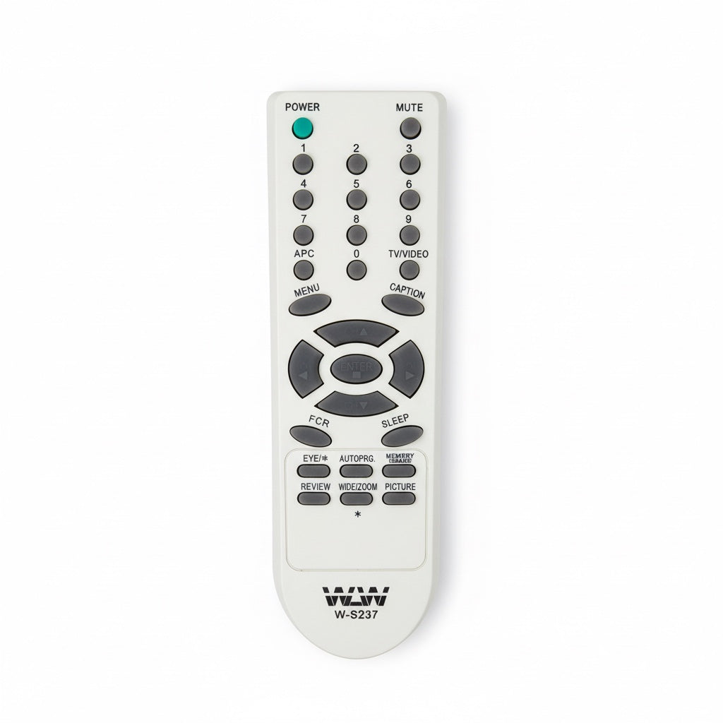 Controle Remoto WLW-237 Compatível com TVs LG de Tubo, Slim e LCD – Substituto para diversos modelos clássicos LG