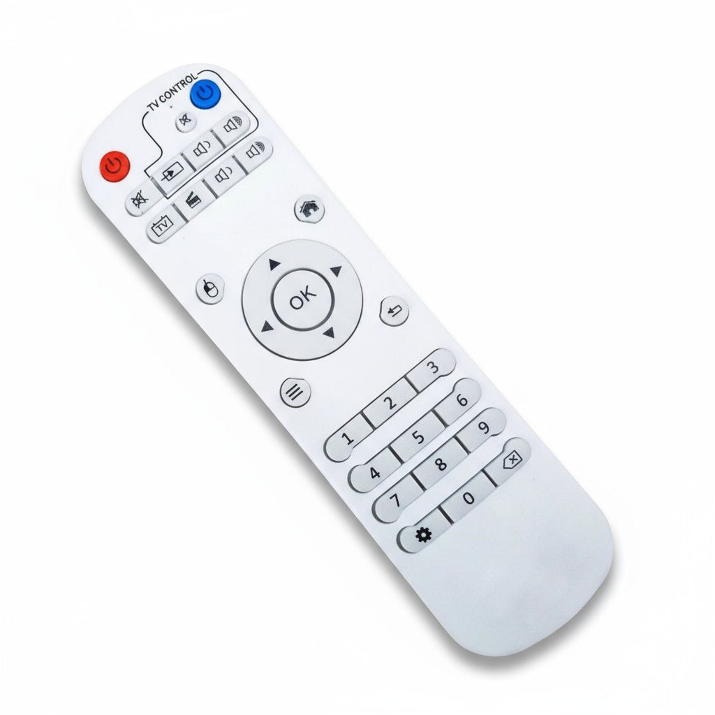 Controle Remoto WLW-9035 Branco Compatível com BTV 8 / 9 / 10 / 11 / BTV Express / Red Lite