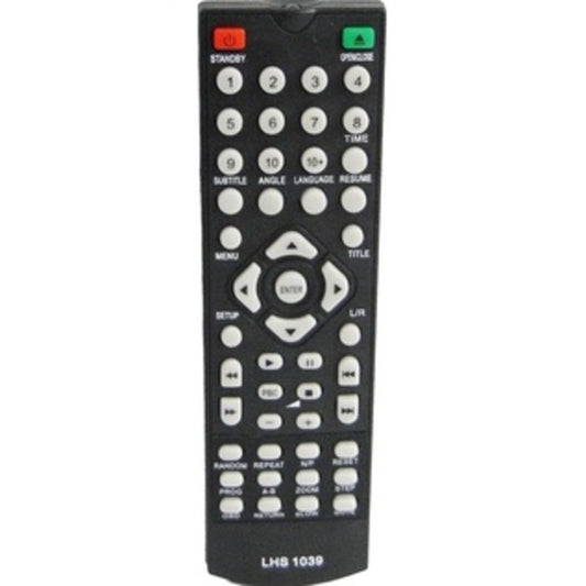 Controle Remoto WLW para DVD Lenoxx – Compatível com Diversos Modelos da Linha Lenoxx – Substituto de Alta Qualidade, Fácil de Usar, Sinal IR Estável e Excelente Durabilidade