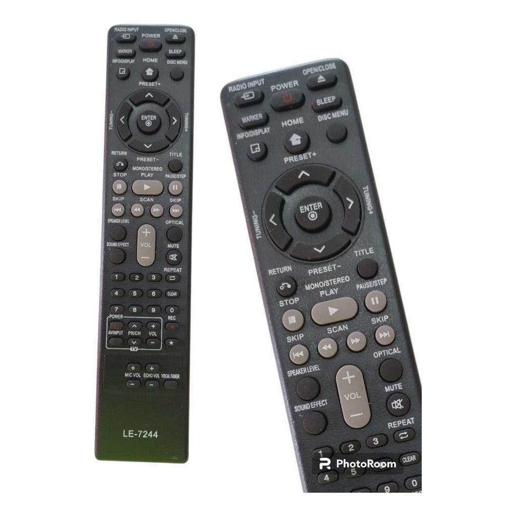 Controle Remoto Remoto DVD Home Theater System LHD625 LE-7244