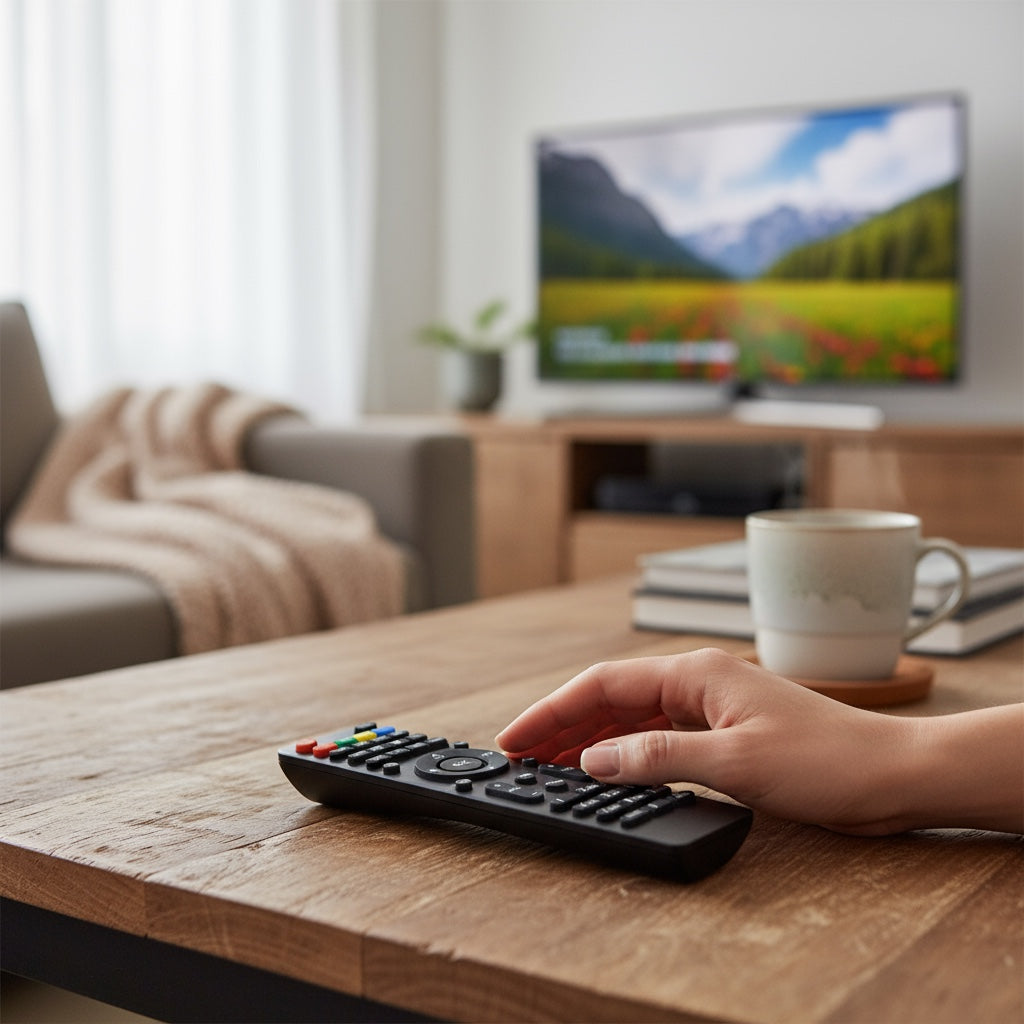 Controle Remoto WLW-7500 Compatível com Receptores Cinebox – Modelos SKY-7500, IHS-7080 – Substituto de Alta Qualidade, Fácil de Usar, Botões de Resposta Rápida e Excelente Durabilidade