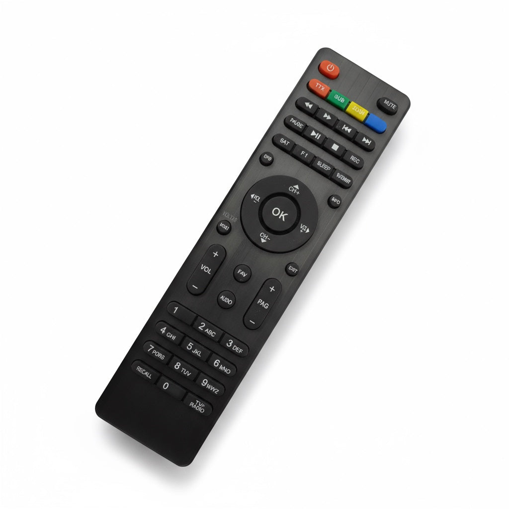 Controle Remoto WLW-7500 Compatível com Receptores Cinebox – Modelos SKY-7500, IHS-7080 – Substituto de Alta Qualidade, Fácil de Usar, Botões de Resposta Rápida e Excelente Durabilidade