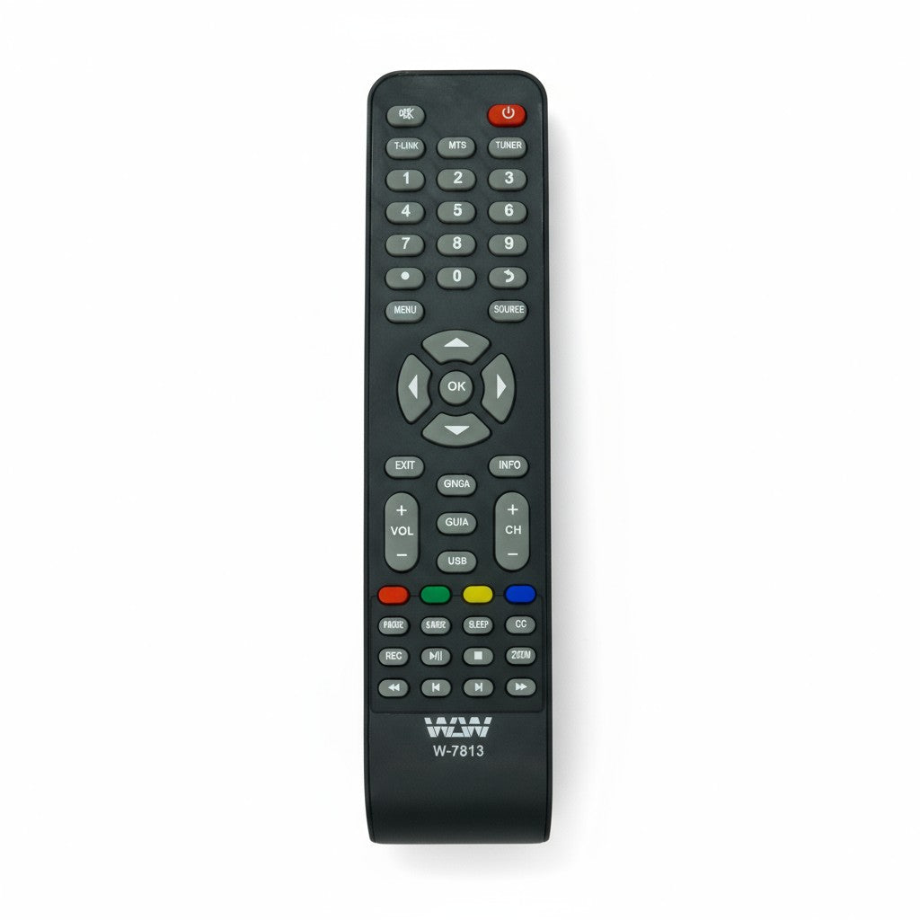 Controle Remoto WLW-7813 Compatível com TVs Philco LED PH32F33DGB, PH28T35DG, PH24T21DG, PH19T21DGR – Substituto de Alta Qualidade, Pronto para Uso