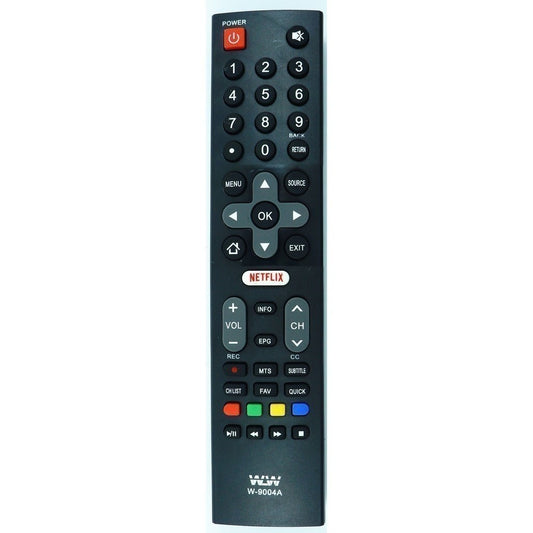 Controle Remoto Compatível TV Philco LCD Smart com Botão Netflix – Modelo SKY-8090 / WLW-8090 para PTV55U21DSWNC e PTV55U21DSWNT