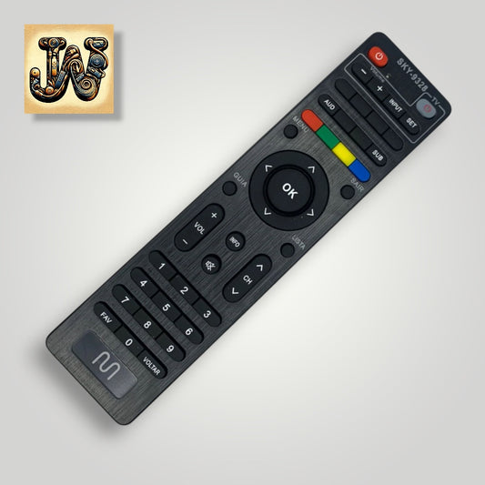 Controle Remoto WLW-7365 Compatível com Receptor Multilaser GS0641 – Substituto SKY-LINK 9328