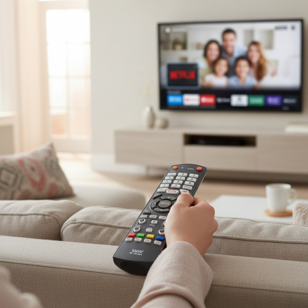 Controle Remoto WLW-7012 Compatível com TV Semp Toshiba – Modelos FBG7010 / LE7011 / VC-A8033