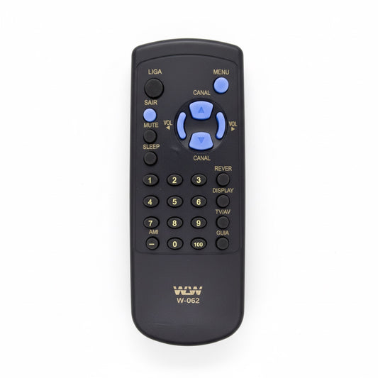 Controle Remoto WLW-062 Compatível com TVs Sharp – Substituto de Alta Qualidade, Fácil de Usar, Sinal IR Estável e Teclas Macias para Máxima Precisão