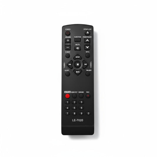 Controle Remoto WLW-7020 Compatível com Som LG MCD605 / MCT705 / MCV905 / AKB72956202
