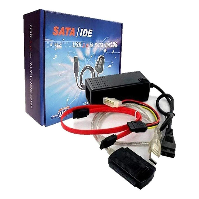 Adaptador Usb 2.0 = Hd Sata E Ide Para Desktop Pc Notebook