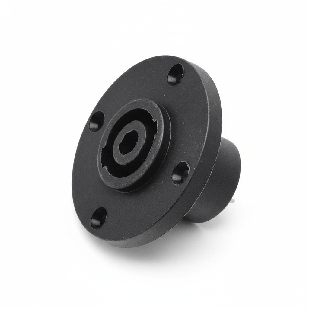 Conector Speakon Fêmea 4 Polos Painel WLW – Áudio Profissional