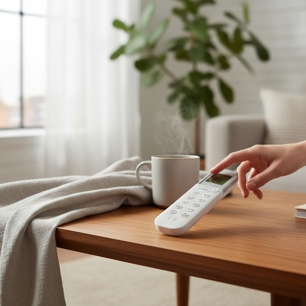 Controle Remoto WLW-9001A Compatível com Ar-Condicionado Midea – Modelos RG36F/BGEF, Liva e Vize