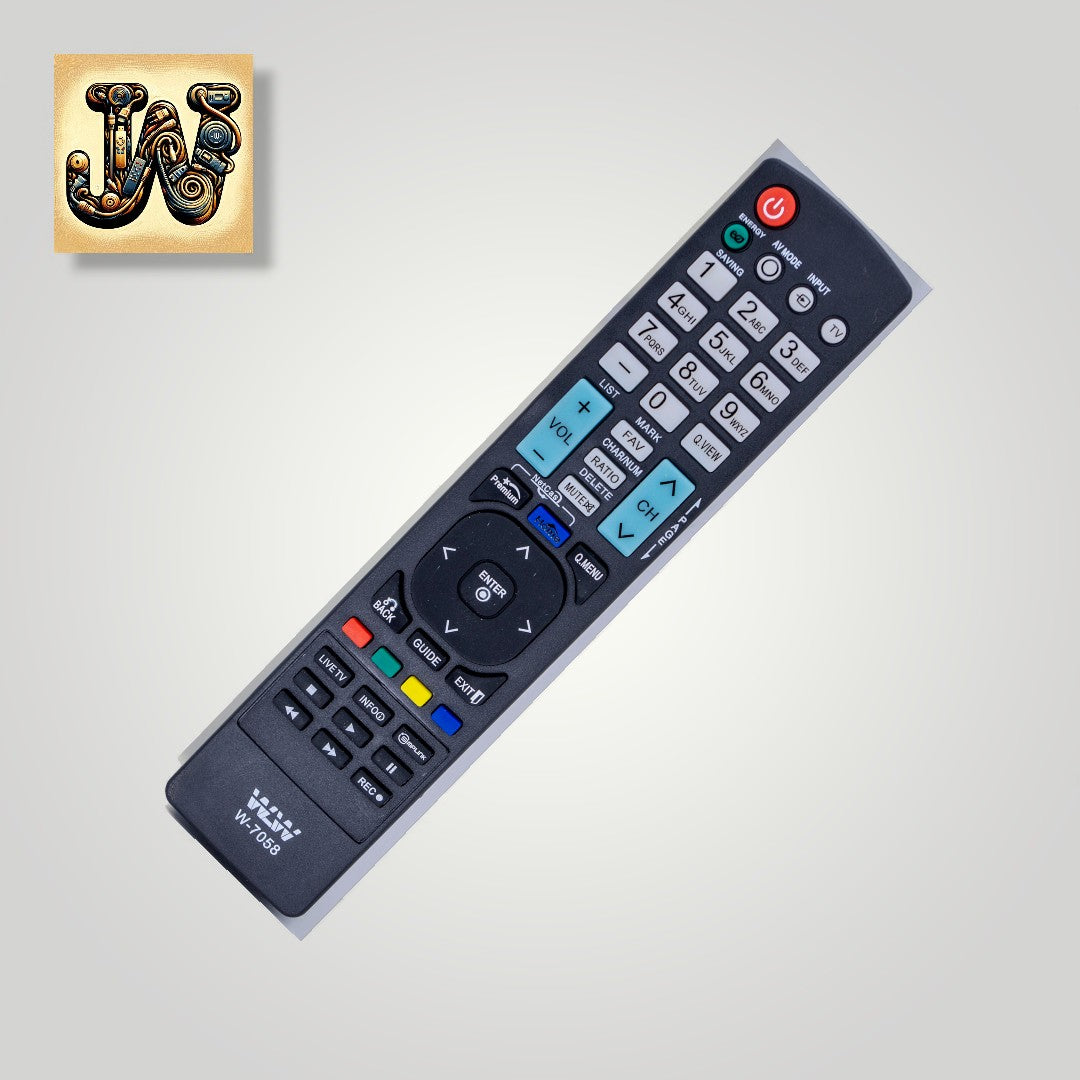 Controle Remoto Lelong 7503 / 7058 Compatível com TV LG LCD e LED – Substitui AKB73275616, AKB73275667, LV5500 e LV3700