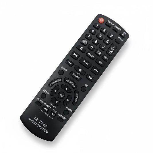 Controle Remoto Compatível Para Som Panasonic Áudio System – Modelos SA-AKX e SA-MAX – Substituto LE-7749 N2QAYB000637