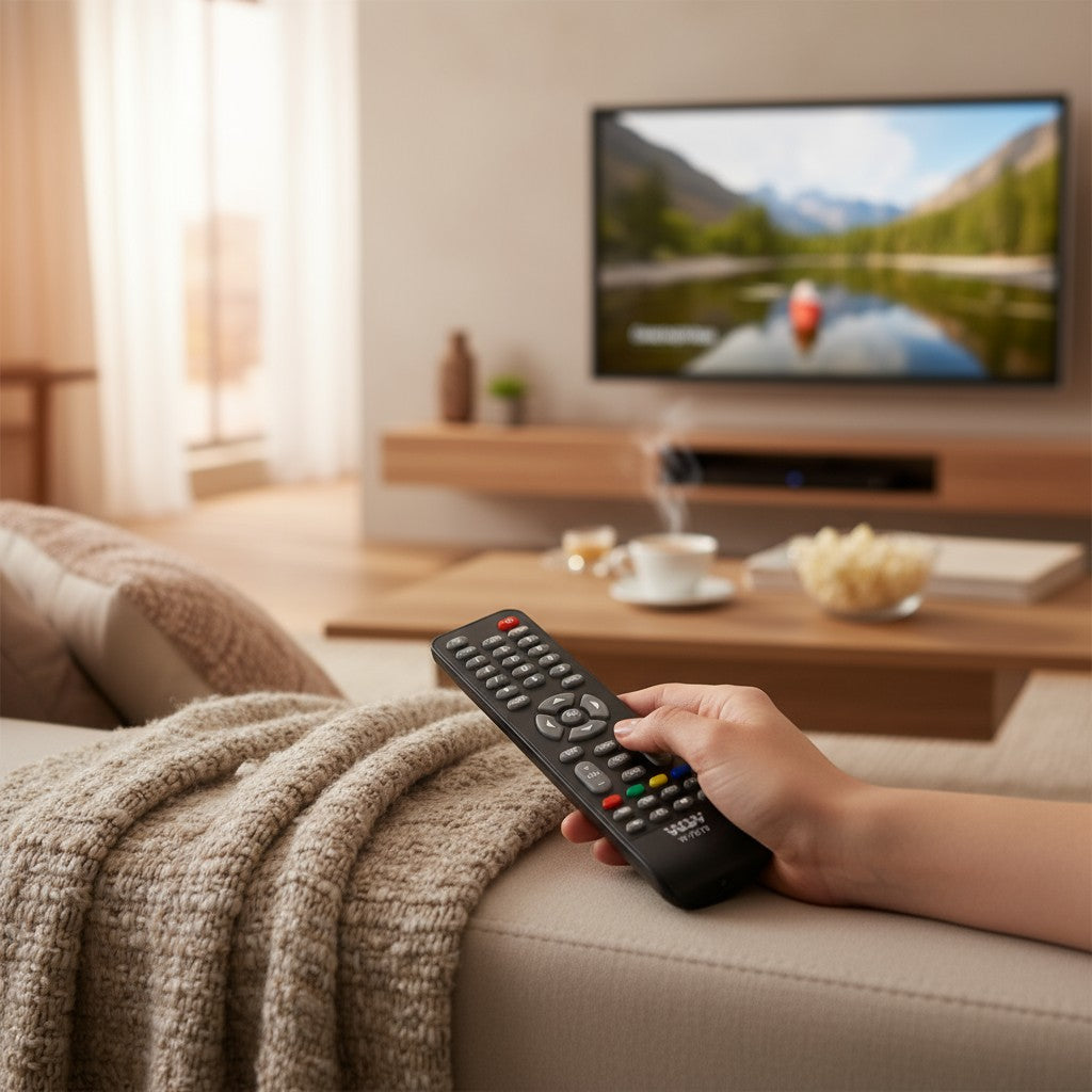 Controle Remoto WLW-7813 Compatível com TVs Philco LED PH32F33DGB, PH28T35DG, PH24T21DG, PH19T21DGR – Substituto de Alta Qualidade, Pronto para Uso