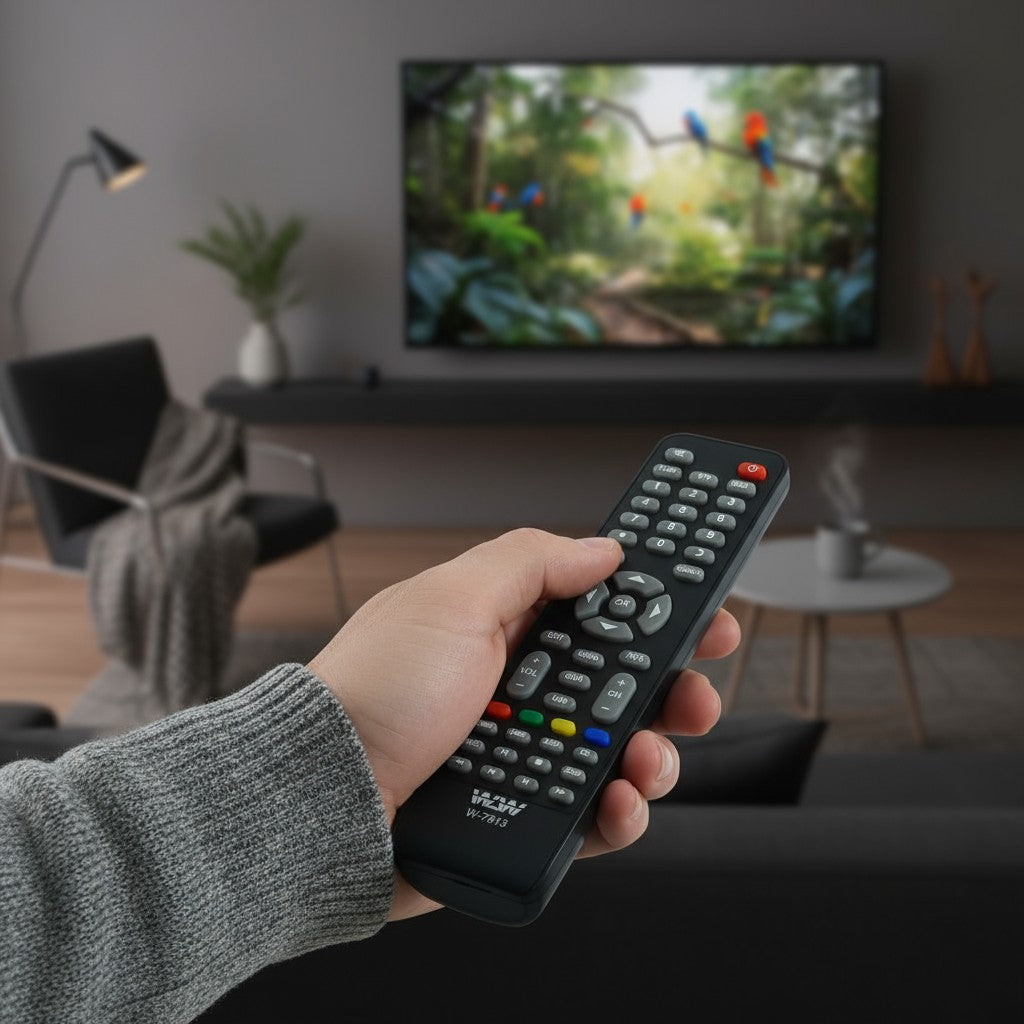 Controle Remoto WLW-7813 Compatível com TVs Philco LED PH32F33DGB, PH28T35DG, PH24T21DG, PH19T21DGR – Substituto de Alta Qualidade, Pronto para Uso