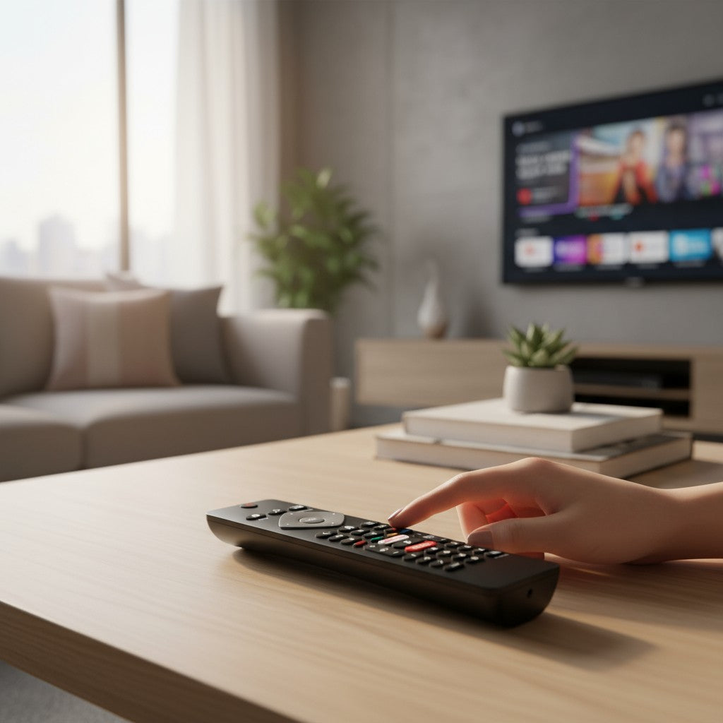 Controle Remoto Philips LED 4K com Netflix e YouTube – Modelo 7721