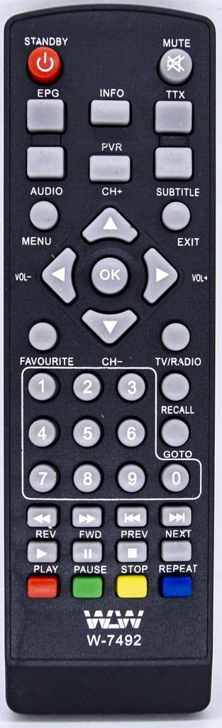 Controle Remoto remoto para conversor digital TOMATE