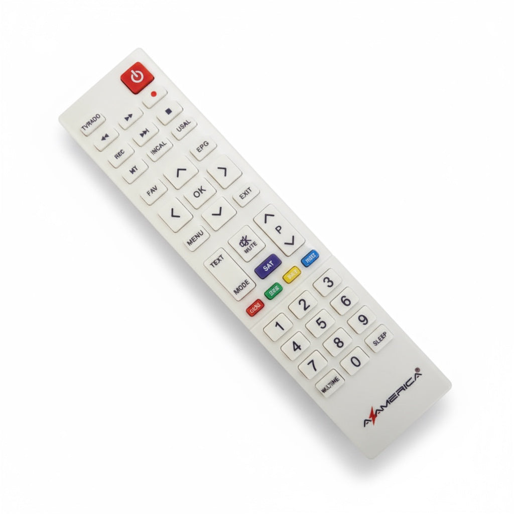 Controle Remoto WLW-7081 Compatível com Receptores S1009, S1009 Plus, S1009+ Plus HD, Silver HD e King HD – Substituto de Alta Qualidade com Sinal IR Estável
